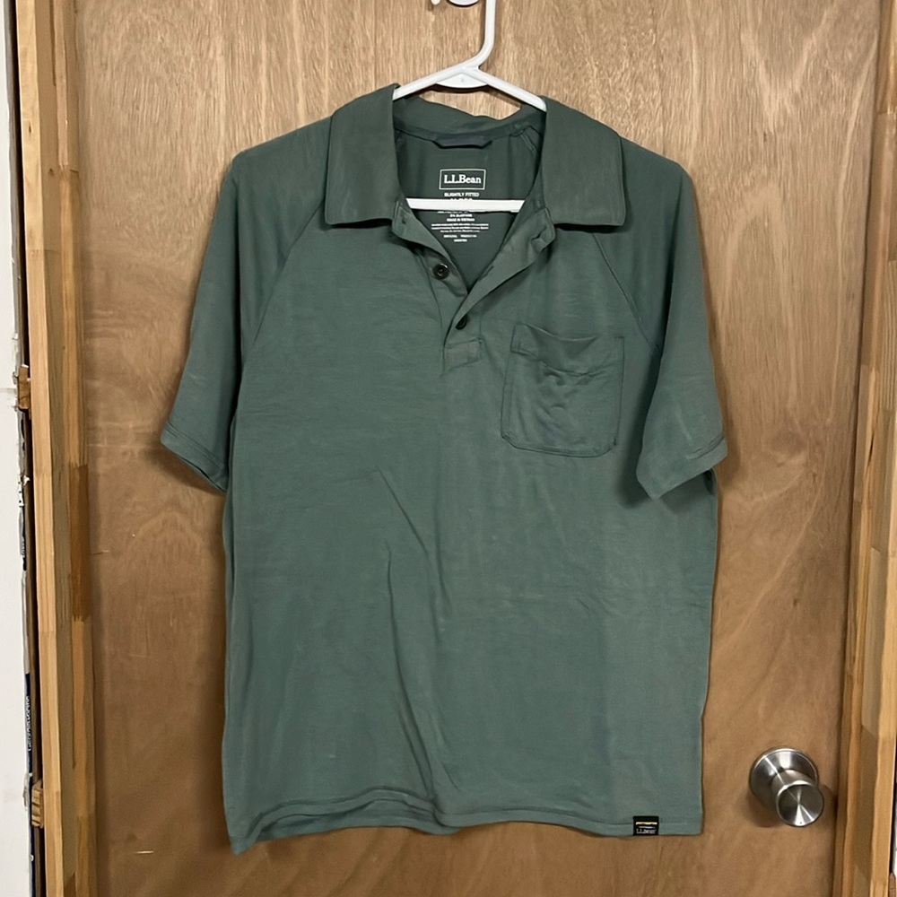 Men’s L.L. Bean polo tshirt